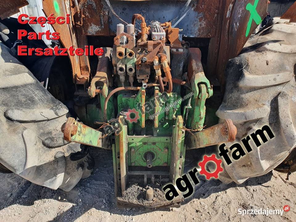 John Deere 6110 części silnik skrzynia biegów Pozostałe Byków sprzedam