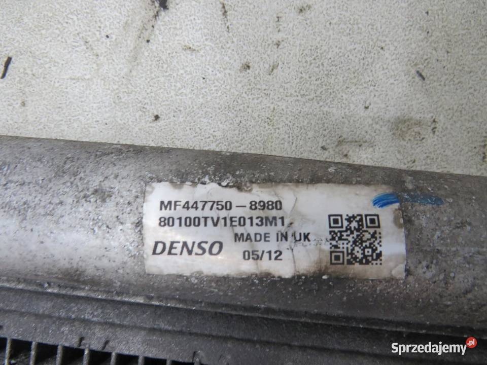 CHŁODNICA KLIMATYZACJI 22 IDTEC CIVIC IX HB Chłodnice powietrza (intercoolery)