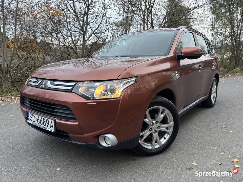 Mitsubishi outlander krajowy bezwypadkowy przyciemniane szyby śląskie Dąbrowa Górnicza