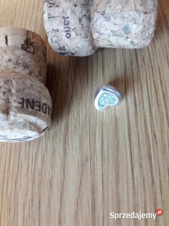 Pandora Charm koral serce love miłość klips Warszawa