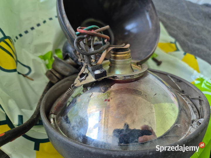 Przednie lampy Ursus C330 Zelmot metalowe Bucze