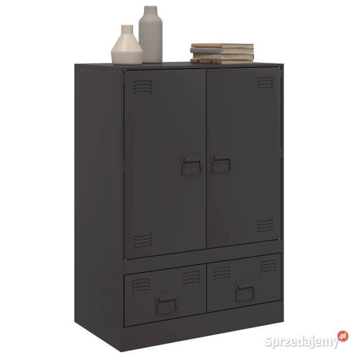 Szafka czarna 67x39x95 stal WM841805 Warszawa