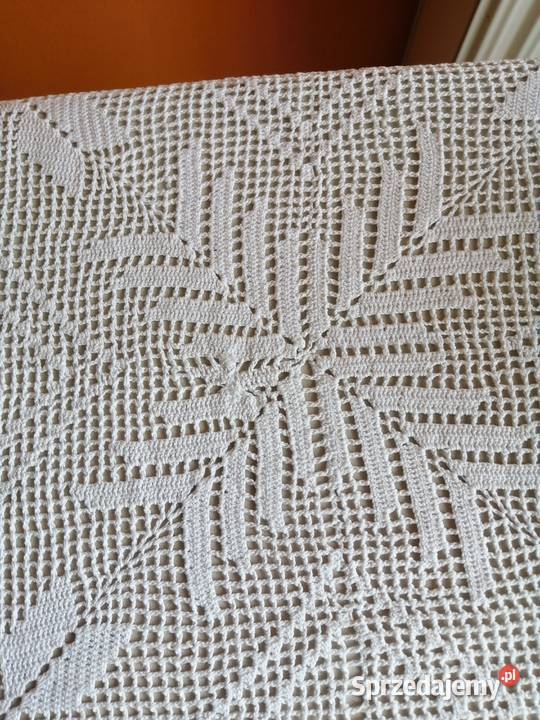 obrus serweta antyk staroć szydełkowa Gdynia