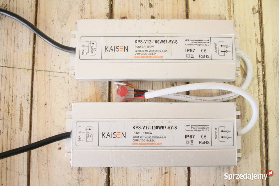 Zasilacz LED KPS12V100W67 Elektryka i akcesoria śląskie Pszczyna sprzedam