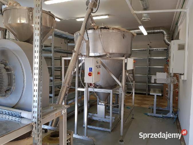 Linia do mielenia i pakowania 1000 h Produkcja sprzedam