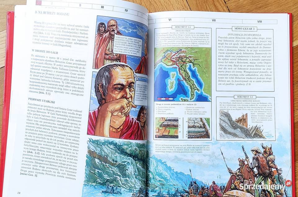 Cezara wojna galijska Aleksander Wojciech Książki dla dzieci Tuchola