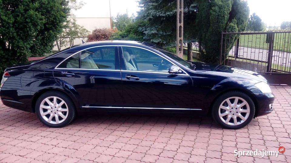 Mercedes S Klasa 320cdi 100 bezwypadkowy Piotrków Trybunalski