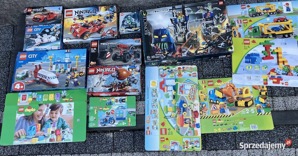 PUSTE PUDEŁKA zestawach LEGO City Bionicle 8894 Kraków