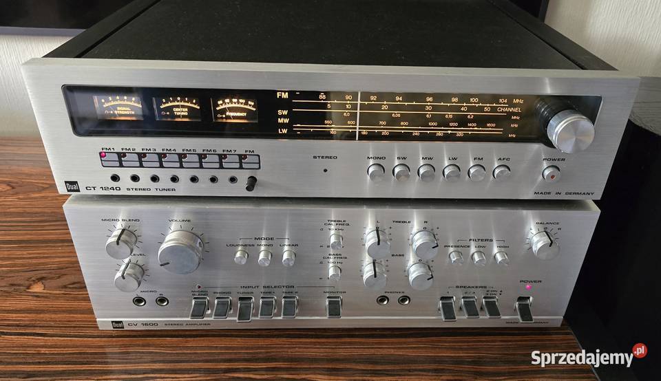 Dual CV1600 wzmacniacz vintage stan świetne Jastrzębie-Zdrój