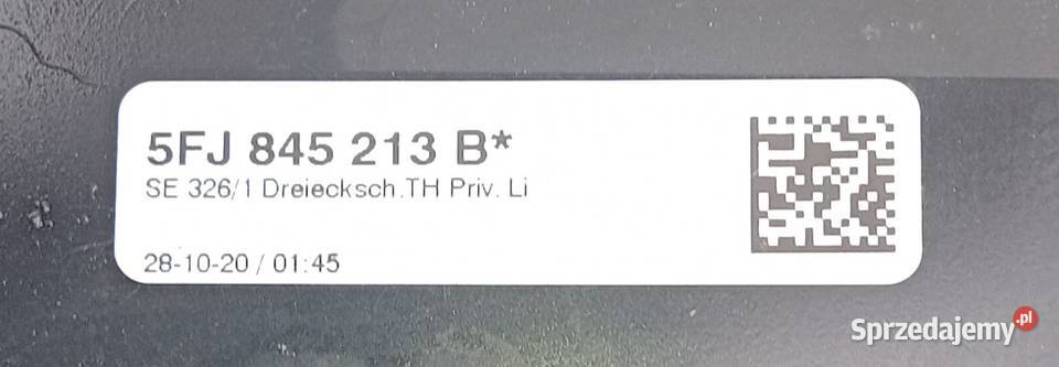 VW Tiguan Seat Terraco szyba tylna lewa Przeźmierowo