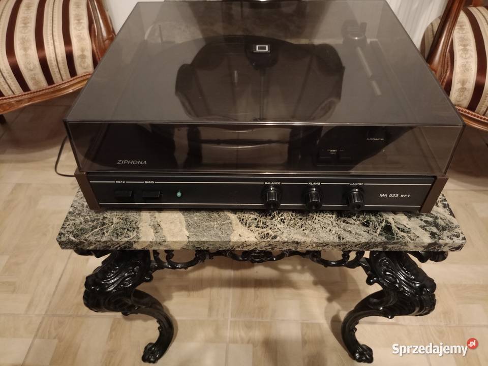 Zabytkowy Gramofon RFT Ziphona Vintage NRD Drawski Młyn