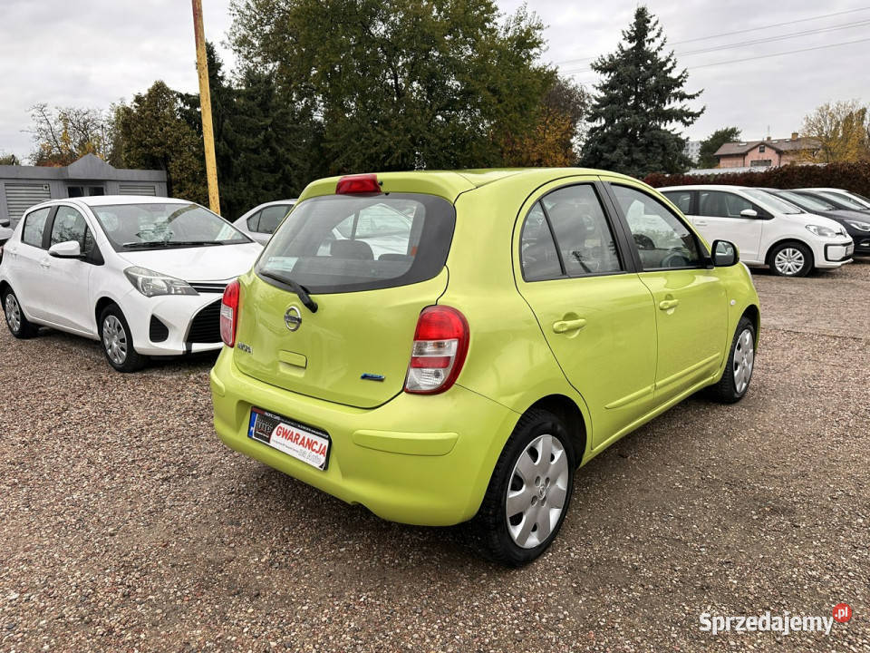 Nissan Micra 12 benzyna 80Bogata wersjaSalon
