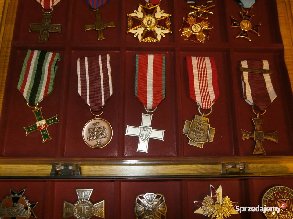 Repliki odznaczeń wojskowych 29 ładny stan Militaria Łódź