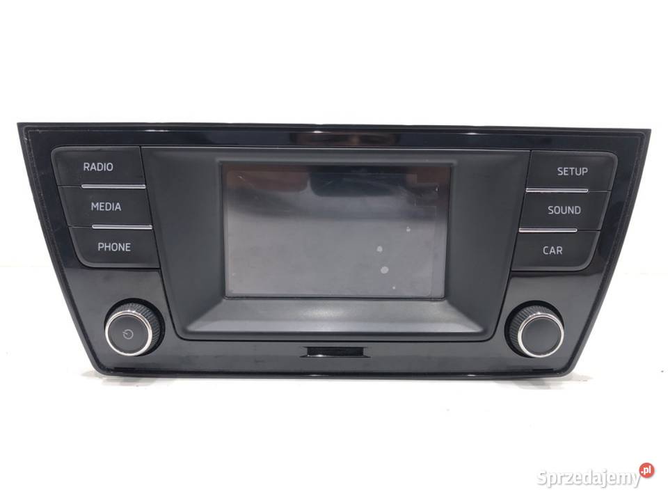 RADIO SKODA FABIA III 6V0035871D ODTWARZACZ