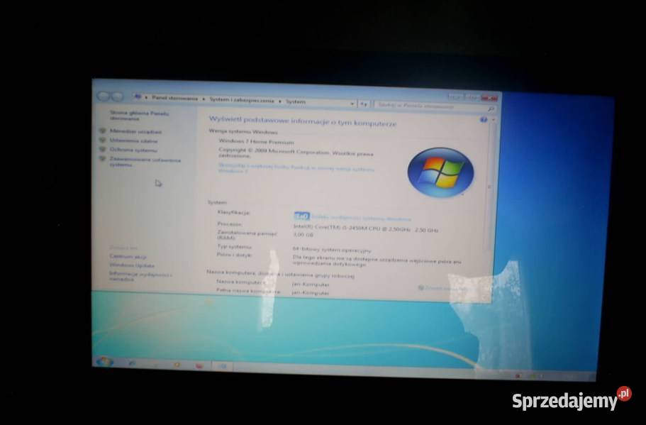 Laptop Asus Intel Core i5 2x25 ghz Olkusz