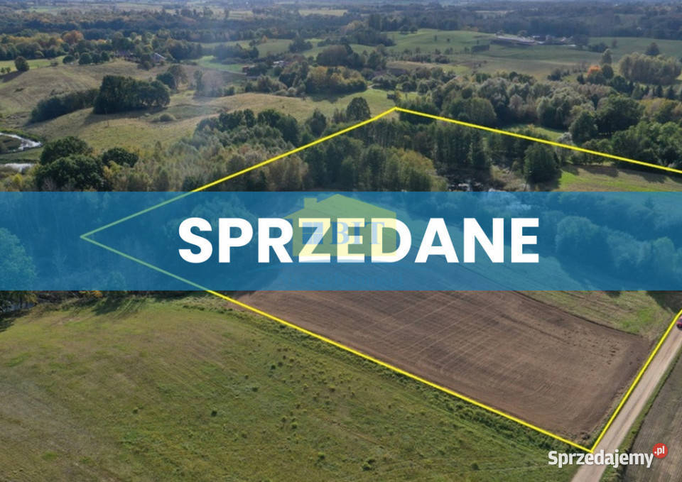 Działka siedliskowa z naturalnym stawem Zagozd sprzedam