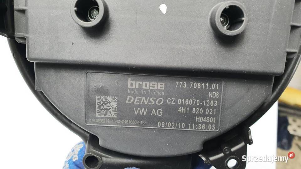 WENTYLATOR KABINOWY 4H1820021 AUDI A8 D4 EUROPA