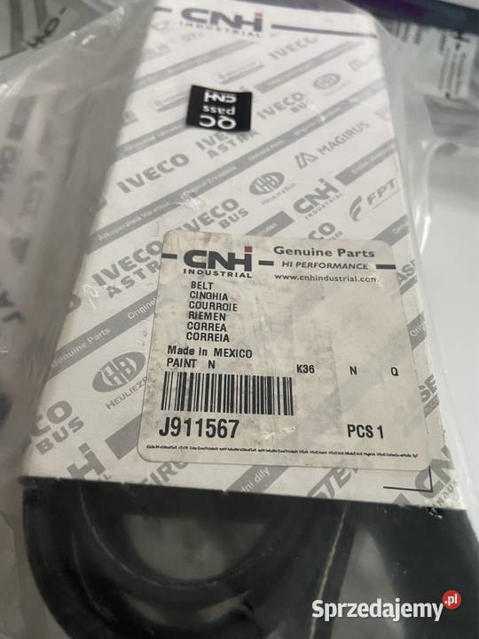 j911567 86517954 T911557 R128196 pasek Case IH Warszawa