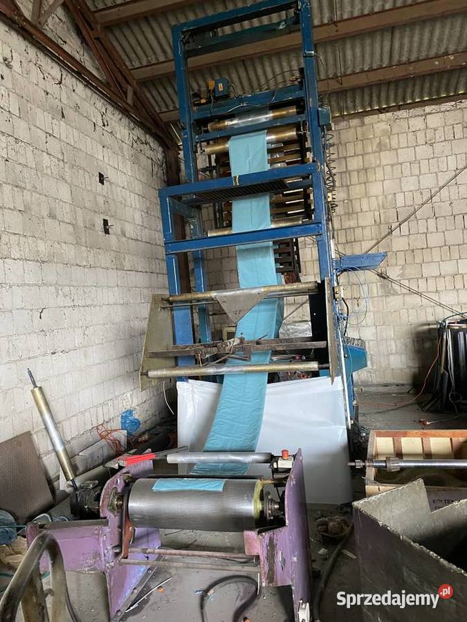 Rolomat wytłaczarkę produkcja worków LDPE Międzyrzec Podlaski sprzedam