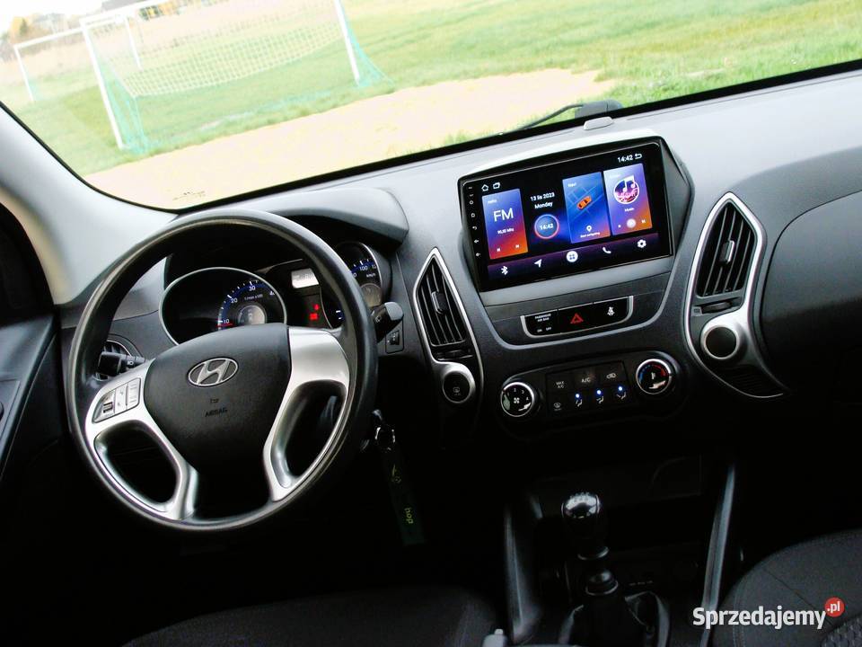 Hyundai IX35 17 CRDI 116 sprowadzony serwisowany światła przeciwmgielne Motoryzacja mazowieckie