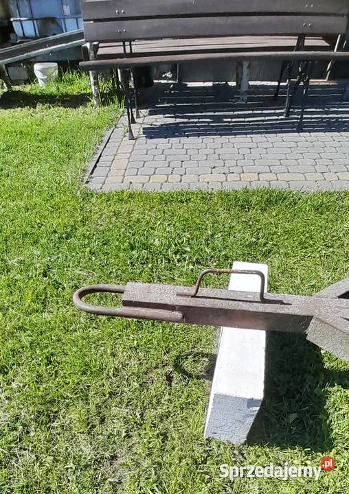 Przyczepka dwukółka bietka nieuszkodzony Bilcza