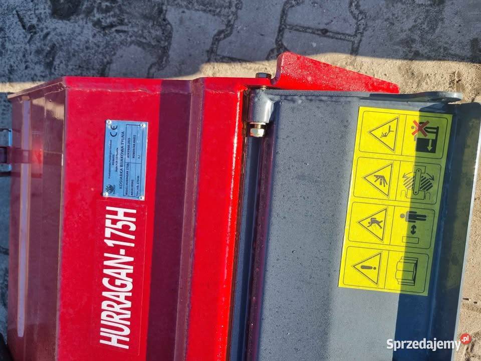 Kosiarka Bijakowa HURRAGAN z otwieraną klapą 175