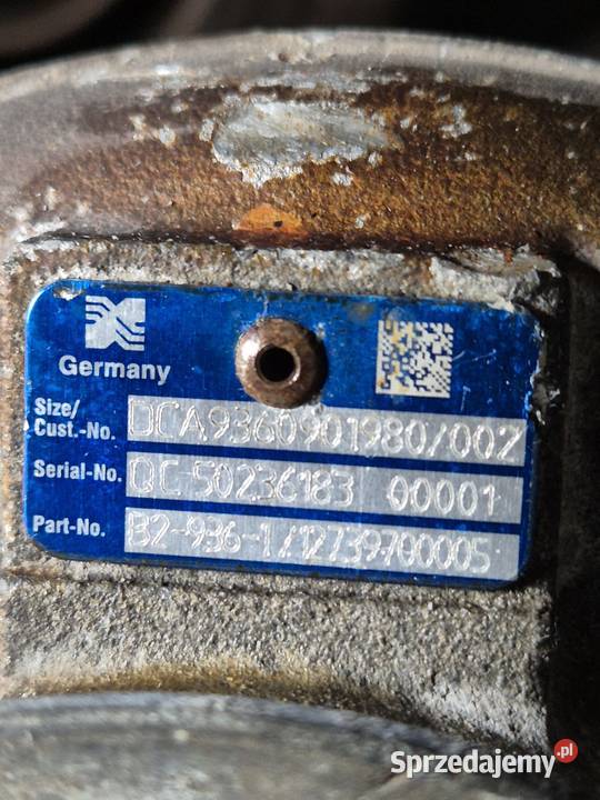 TURBOSPRĘŻARKA TURBINA TURBO MERCEDES ACTROS MP4 świętokrzyskie Zawichost