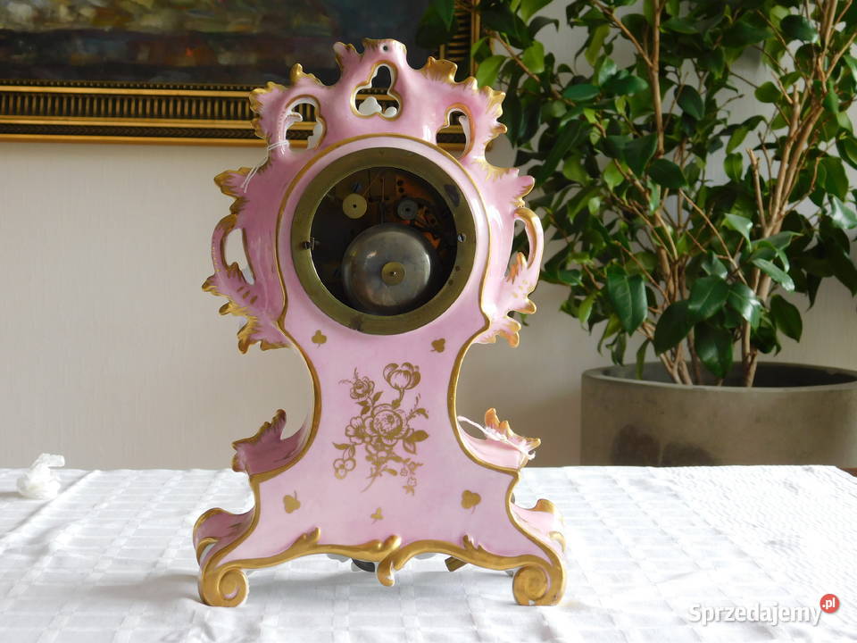 Zegar kominkowyXIX w Francja FiaF Szczecin
