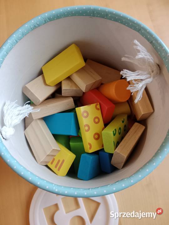 klocki drewnianie Elephun Toys sprzedam