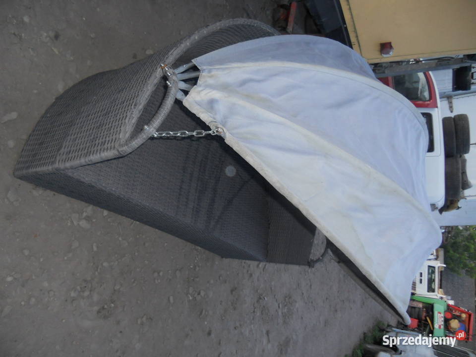 Parawan Lezak Sofa Ogrodowa Duzy ogrodowy z Pilzno