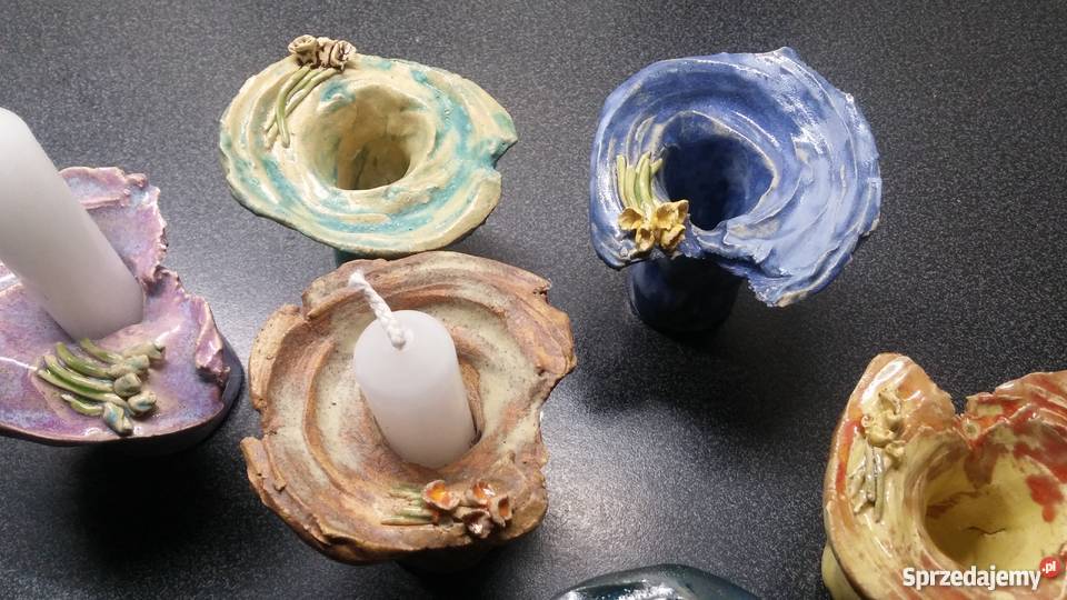 świeczniki ceramiczne mazowieckie Warszawa
