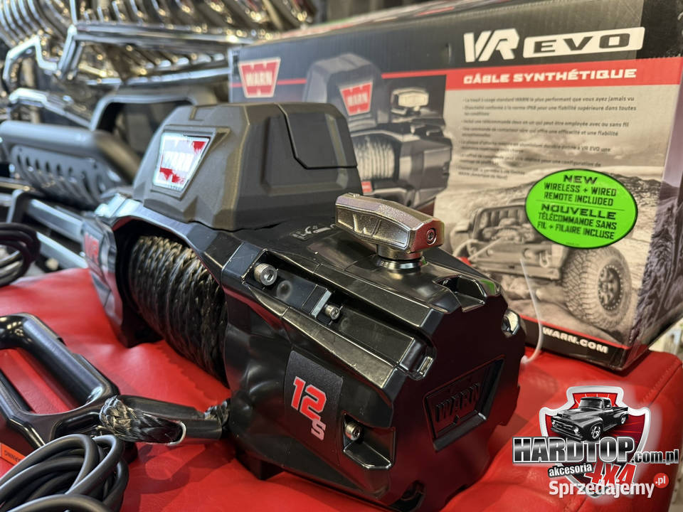 Wyciągarka elektryczna WARN VR EVO 12S Lina Motoryzacja warmińsko-mazurskie