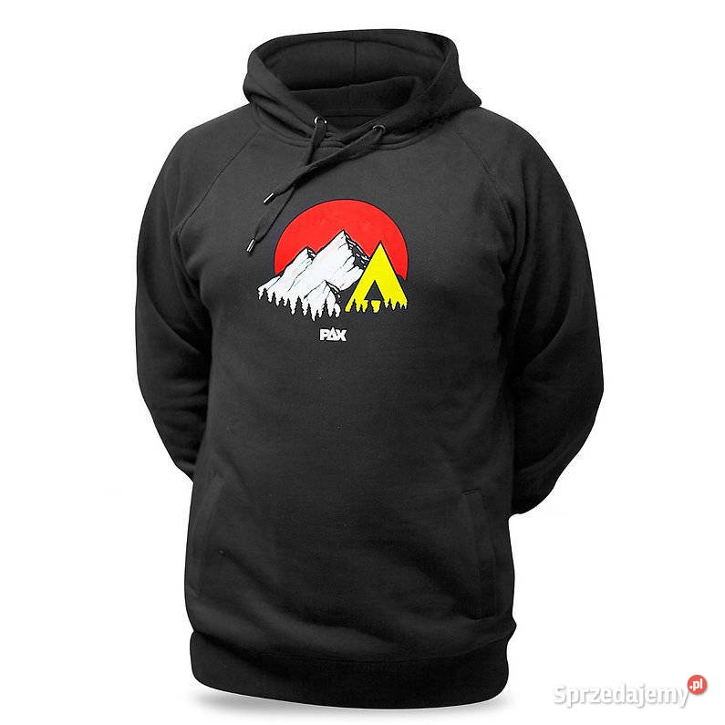 Bluza Z Kapturem Logo Na Środku PAX Hoodie wielkopolskie Wągrowiec sprzedam