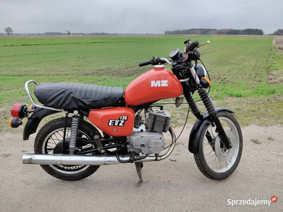 MZ ETZ 125 1987 motocykl MZ ETZ 125 Kalisz sprzedam