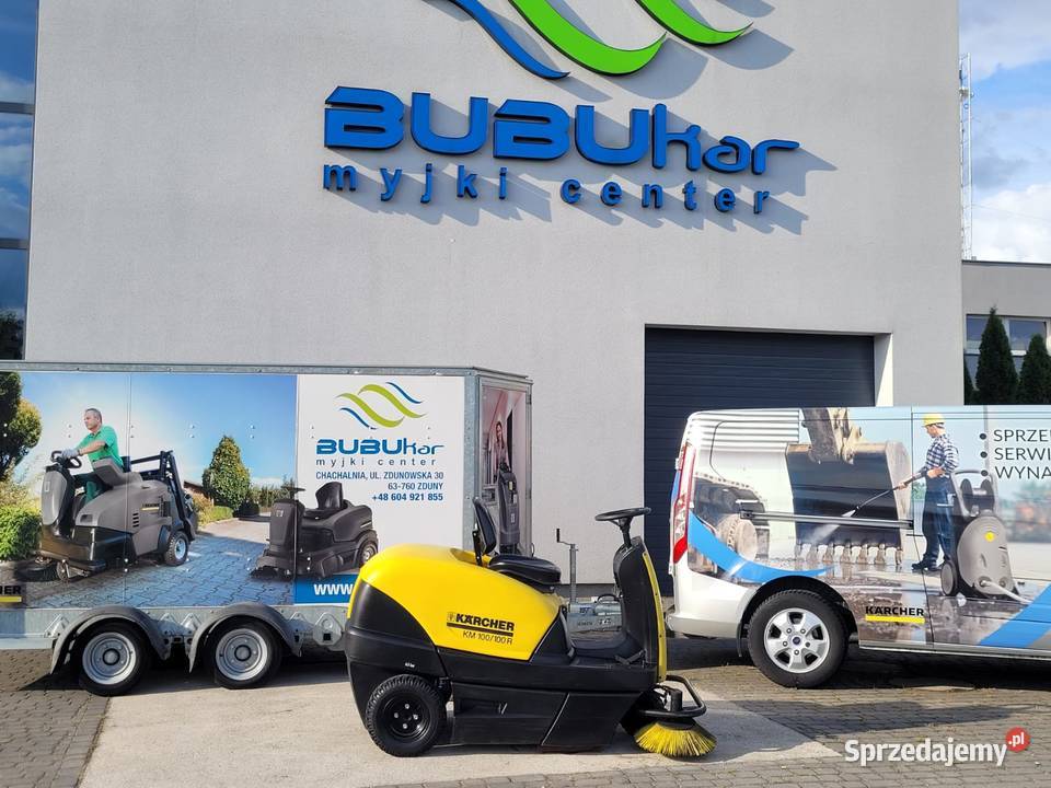 Zamiatarka KARCHER 100100 Silnik HONDA Serwis Zduny