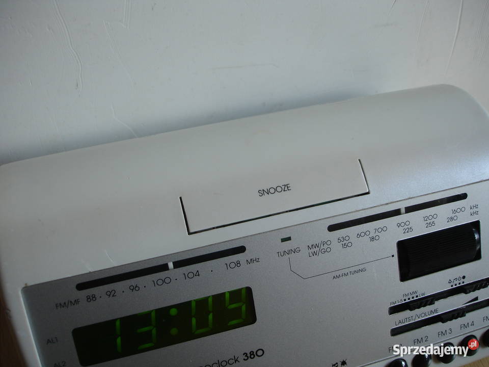 Radio z budzikiem GRUNDIG SONOCLOCK 380 Pozostałe Zielona Góra