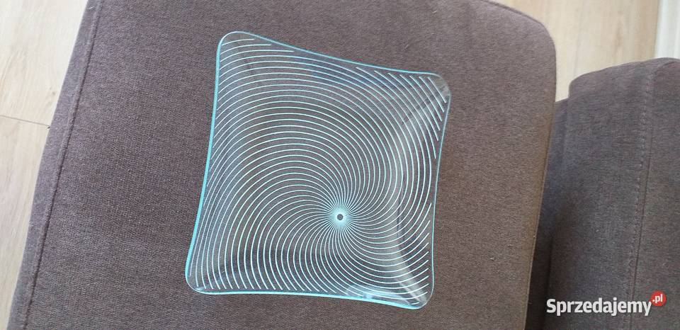 Talerzyki deserowe prl łódzkie Przedbórz