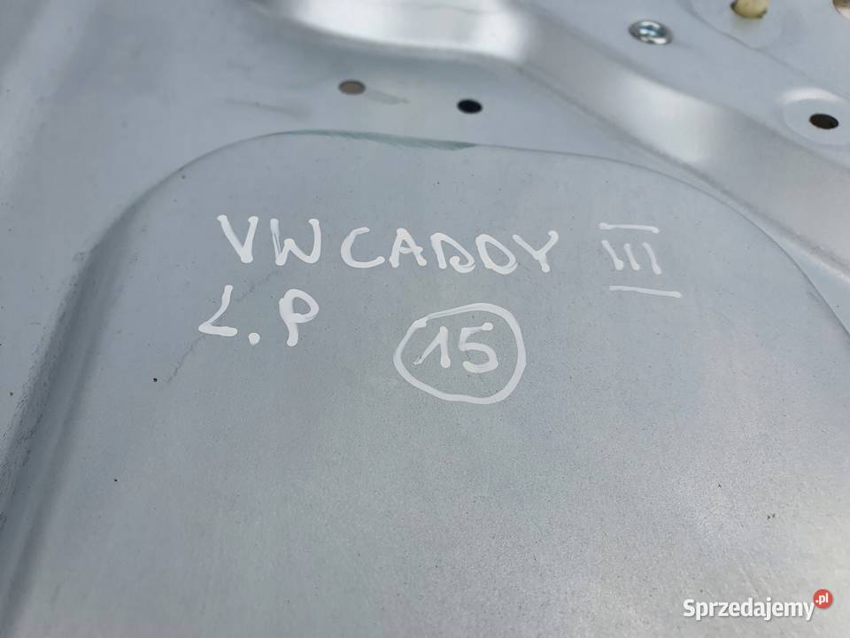 VW Caddy III PODNOŚNIK SZYBY lewy przód KIEROWCY osobowe Janów