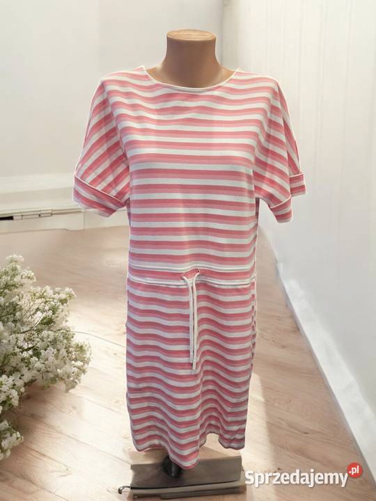 Sukienka damska vintage marki BodyFilrt z metki śląskie Bytom