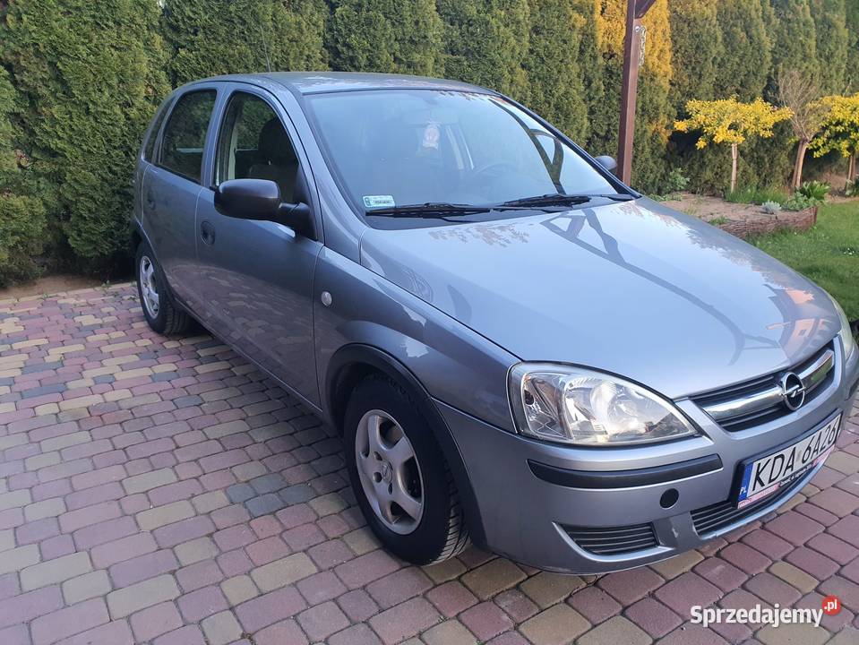 OPEL CORSA 12 BENZYNA 2008 Łęg Tarnowski