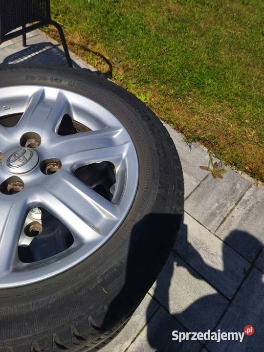 Alufelgi toyota yaris 18560 r15 Koła Ostrów Wielkopolski