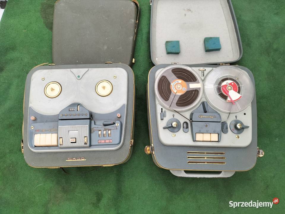 3x magnetofon szpulowy GRUNDIG TK8 TK27 TK30 Leszno
