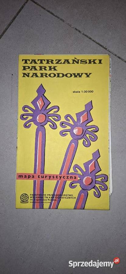 Pierwsze wydanie turystycznej mapy Tatrzański Antykwariat Łęczyca
