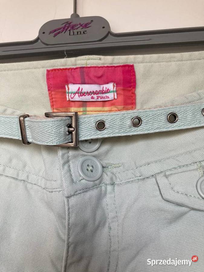 Spodenki szorty bawełna Abercrombie Fitch Nisko