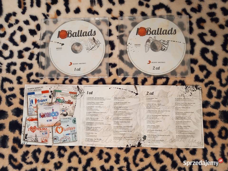 Płyty CD I love ballads seria Marek Sierocki Kraków