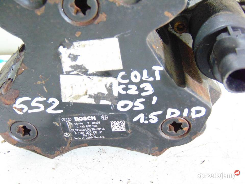 POMPA WTRYSKOWA MITSUBISHI COLT CZ3 VI 15 DID