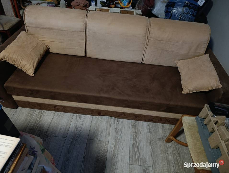 kanapa łóżko tapczan sofa wyczyszczona Poznań
