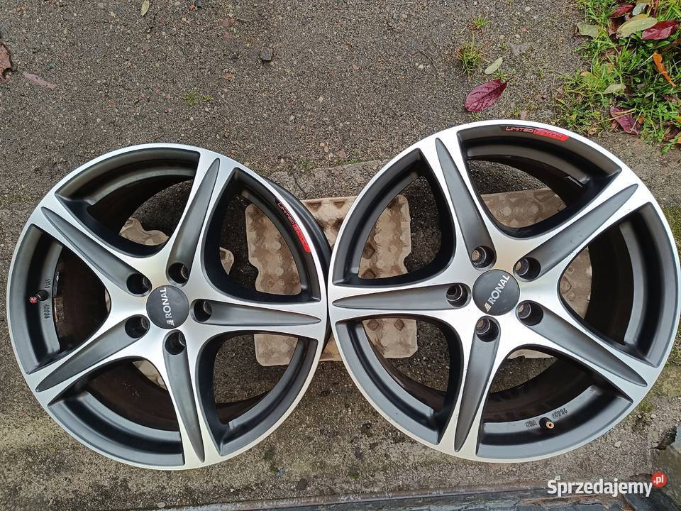 Felgi alu 17 roztaw 5x108 Ford Peugeot lubuskie Gorzów Wielkopolski sprzedam