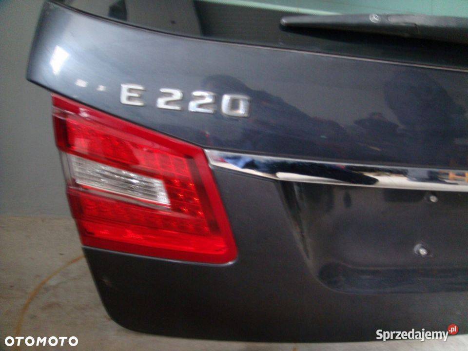 KLAPA BAGAŻNIKA MERCEDES EKLASA W212 KOMBI Włoszczowa