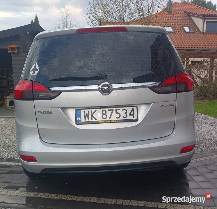 Opel Zafira c 14 turbo LPG 7 osób
